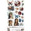 Blocco di carte scrap Mindfulness Time Extras Set Flowers & More cm 15 x 31