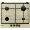 Indesit Piano Cottura 4 Fuochi a Gas 58 cm da Incasso colore Avena - TH 642 /I