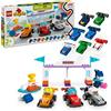 LEGO DUPLO Town Auto da Corsa e Piloti Team F1 - Giochi per la Motricità Fine pe