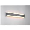 Trio Lighting DAWSON APPLIQUE FASCIA DA ESTERNO ALLUMINIO ANTRACITE CON REGOLAZIONE SIA TEMPERATURA DI COLORE DEL LED SIA INTENSITA' IP54 L.60CM 8W 900lm, 2300+3000+4000K