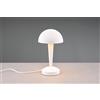 Trio Lighting CANARIA LAMPADA DA TAVOLO METALLO BIANCO TOUCH CON LAMPADINE DIMMERABILE INCLUSA ATTACCO E14 4,9W 470lm, 3000K H. 26,5CM