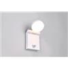 Trio Lighting ADOUR APPLIQUE DA ESTERNO LED 7,5W 750lm, 2300+3000+4000K ORIENTABILE BIANCA CON SENSORE DI MOVIMENTO E REGOLAZIONE TEMPERATURA DI COLORE DEL LED IP44 H.19CM
