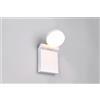 Trio Lighting ADOUR APPLIQUE DA ESTERNO LED 7,5W 750lm, 2300+3000+4000K ORIENTABILE BIANCA CON REGOLAZIONE TEMPERATURA DI COLORE DEL LED IP44 H.19CM