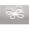 Trio Lighting FLY PLAFONIERA LED 22W 2600lm, 4000K BIANCA CON REGOLAZIONE INTENSITA' CON NORMALE INTERRUTTORE L. 40CM