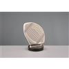 Trio Lighting FOOTBALL LAMPADA DA TAVOLO LED 3,2W 250lm, 3000K DECORO PALLONE DA FOOTBALL ANCHE CON EFFETTO RGB H. 22CM