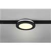 Trio Lighting DUOLINE CAMILLUS PLAFONIERA LED 9W 900lm, 3000K BORDO NERO D.17CM
