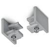 Trio Lighting DUOLINE KIT 2 TAPPI FINALI ALLUMINIO PER SISTEMA BINARIO