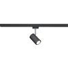 Trio Lighting DUOLINE MARLEY SPOT ORIENTABILE METALLO BIANCO L. 10,2CM PER SISTEMA NERO 1 LUCE ATTACCO GU12