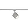 Trio Lighting DUOLINE TOMMY SPOT ORIENTABILE PARALUME GRIGIO D. 12CM PER SISTEMA BINARIO 1 LUCE ATTACCO E14