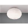 Trio Lighting FURRY PLAFONIERA EFFETTO PIUMA BIANCA D. 50CM 2 LUCI ATTACCO E27