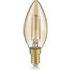 Trio Lighting CONFEZIONE 3 LAMPADINE LED WIRE OLIVA AMBRA 2W, 225LUMEN, 2.700K D.3,5CM H. 9,8CM ATTACCO E14