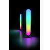 Trio Lighting GAME SET 2 LAMPADE DA TAVOLO LED CON TELECOMANDO MULTIFUNZIONE LUCE BIANCA + RGB CON LUCE DINAMICA E CONTROLLO DEL SUONO RICARICABILI USB H. 28CM 5W