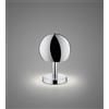 Trio Lighting BOCCIA LAMPADA DA TAVOLO METALLO CROMO H. 29CM 1 ATTACCO E27