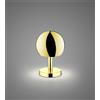 Trio Lighting BOCCIA LAMPADA DA TAVOLO METALLO ORO H. 29CM 1 ATTACCO E27