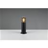 Trio Lighting HOOSIC PALO DA ESTERNO ANTRACITE CON DIFFUSORI FUME' IP44 H. 30CM 1 LUCE ATTACCO E27