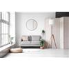 Trio Lighting BRITTA SPECCHIO DA PARETE ROTONDO CON CORNICE SPORGENTE D.80CM NERO
