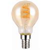 Trio Lighting LAMPADINA ATTACCO E14 PALLINA AMBRA DIMMERABILE CON INTERRUTTORE 4W · 180lm, 1800K