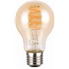 Trio Lighting LAMPADINA ATTACCO E27 GOCCIA AMBRA DIMMERABILE CON INTERRUTTORE 7W · 400lm, 1800K