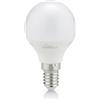 Trio Lighting LAMPADINA LED PALLINA VETRO BIANCO 5,5W, 400LUMEN, 2.200K-2.700K-3.000K D.4,5CM H. 8,2CM DIMMERABILE ATTACCO E14
