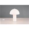 Trio Lighting SETA LAMPADA DA TAVOLO METALLO BIANCO CON DIFFUSORE EFFETTO STELLE H. 33CM 1 LUCE ATTACCO E14