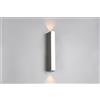 Trio Lighting MARNE APPLIQUE DA ESTERNO LED 8,5W 1000lm, 3000K FUSIONE DI ALLUMINIO ANTRACITE BI-EMISSIONE IP65 H.30CM