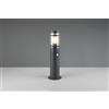 Trio Lighting PAOLMA PALO DA ESTERNO METALLO ANTRACITE CON SENSORE MOVIMENTO IP44 H.50CM 1 LUCE ATTACCO E27