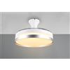 Trio Lighting LINDBERG PLAFONIERA LED 35W 4050lm, 2700 - 6500K CON PALE A SCOMPARSA CON TELECOMANDO MULTIFUNZIONE REGOLAZIONE INTENSITA' E TIMER CON INVERSIONE DI ROTAZIONE X FUNZIONE INVERNALE CON MOTORE DC D. 107CM