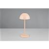 Trio Lighting RICARDO LAMPADA DA TAVOLO RICARICABILE METALLO E PLASTICA SABBIA REGOLAZIONE INTESITA' TOUCH IP 54 H.30CM LED 3000K 240LM 1,7W