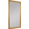 Trio Lighting SONJA SPECCHIO DA PARETE CON CORNICE LAVORATA CON GANCI X INSTALLAZIONE ORIZZONTALE E VERTICALE 100X200CM ORO