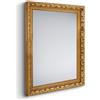 Trio Lighting SONJA SPECCHIO DA PARETE CON CORNICE LAVORATA CON GANCI X INSTALLAZIONE ORIZZONTALE E VERTICALE ORO 55X70CM