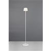 Trio Lighting SUAREZ PIANTANA RICARICABILE METALLO BIANCA REGOLAZIONE INTESITA' TOUCH IP 44 H.120CM LED 1,5W 200lm, 3000K