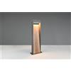 Trio Lighting SALMON PALO DA ESTERNO LED 11W 1200lm, 3000K FUSIONE DI ALLUMINIO CON EFFETTO LEGNO IP44 H.60CM