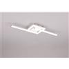 Trio Lighting VIALE PLAFONIERA LED 17W 1950lm, 4000K BIANCA ORIENTABILE L. 55CM IN METALLO IP20