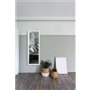 Trio Lighting VIOLETTA SPECCHIO DA PARETE CON CORNICE LISCIA CON GANCI X INSTALLAZIONE ORIZZONTALE E VERTICALE 50X150CM BIANCO