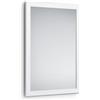 Trio Lighting THEA SPECCHIO DA PARETE CON CORNICE LISCIA CON GANCI X INSTALLAZIONE ORIZZONTALE E VERTICALE 48X68CM BIANCO