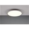 Trio Lighting YUMA PLAFONIERA LED 20W-3W 250lm, 3000 - 6500K BORDO ALLUMINIO RETRO ILLUMINATA RGB CON ACCENSIONE SEPARATA CON TELECOMANDO MULTIFUNZIONE D. 40CM DIMMERABILE