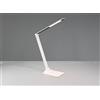 Trio Lighting TRAVIS LAMPADA DA STUDIO LED 6,5W 650lm, 3000+5000+6500K BIANCA TOUCH RICARICABILE USB CON REGOLAZIONE TEMPERATURA DI COLORE E FUNZIONE MEMORIZZAZIONE H. 72CM