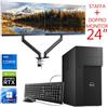 Workstation Ricondizionata PC Computer i7 Gaming Grafica Trading DELL 3620 Nvidia RTX 3050 Ram 64GB WINDOWS 11 PRO