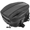 KeensoBorsa eSella Posteriore per Moto, Universale 7.5L-10L di Grande Capacità, Impermeabile per Casco e Viaggio, Nero