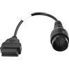 Yctze Daily 38 Pin Obd - Cavo Adattatore Obd2, Cavo Diagnostico Connettore Adattatore Adattatore Abs 38 Pin A 16 Pin Per Camion