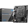 MSI PRO H610M-E DDR4 Scheda Madre, Micro-ATX - Supporta Intel Core 12a e 13a Gen, LGA 1700-2 x DIMMs (3200MHz), 1x PCIe 4.0 x16 slot, 1 x M.2 Gen3, USB 3.2 Gen1, 1G LAN, HDMI 1.4 & VGA