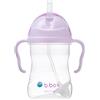 b.box Tazza con Cannuccia | Bicchiere con Cannuccia Bambino | Coperchio Scorrevole, Cannuccia Ponderata, Antigoccia e Ergonomica | Senza BPA, Lavabile in Lavastoviglie | 6+m | 240 ml