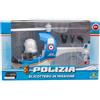 Giochi Preziosi Polizia - Elicottero Della Polizia Con Livrea Originale Con Personaggio 7 CmArticolato Con Divisa Da Pilota Della Polizia, Ricco Di Accessori, Per Bambini A Partire Dai 4 Anni