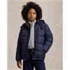 Polo Ralph Lauren per ragazzo. 323969861002 Giacca in piumino ripstop blu navy con cappuccio [3260221], Casual, Polister riciclato, Sostenib