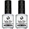 Seche Vite Dry Fast Top Coat Boxed 0.5oz (2 Pack) by Seche