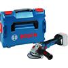 Bosch Professional 18V System Smerigliatrice Angolare a Batteria GWS 18V-10 SC (Disco 150 mm, Velocità Variabile,in L-BOXX)
