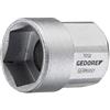 GEDORE Llave de vaso corta 21 mm