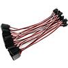 OliYin 20pcs 26# 26AWG 15cm 150mm 30Cores Futata JR Cavo di prolunga Piatto servo Anti-interferenza Maschio a Femmina