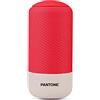Pantone Celly, Speaker Wireless Linea, Cassa con Tecnologia Bluetooth 5.0, Potenza Output 5W, Fino a 10 Ore di Riproduzione, Speaker Portatile con Controllo da Remoto, Porta Jack 3.5 mm, Red