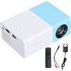 Annadue Mini Proiettore Portatile, Proiettore per Cartoni Animati per Bambini, Proiettore 1080P Full HD, Mini Videoproiettore a LED per HDMI, USB, Audio, Scheda TF, AV e (Spina